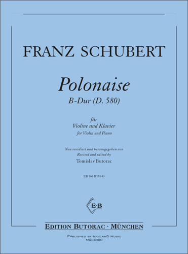 Cover - Schubert Polonaise B-Dur (D 580)